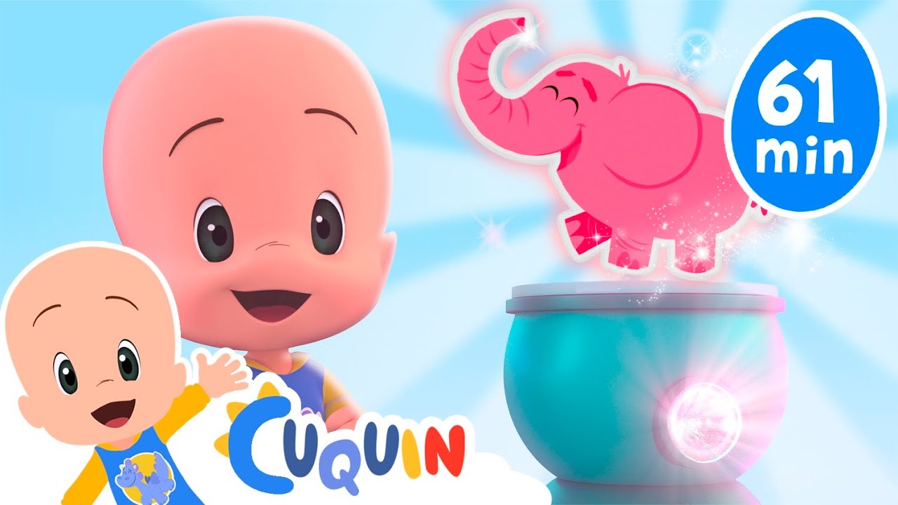 Aprende los números, colores y animales con los huevos sorpresa de Cuquín | Cocotoons