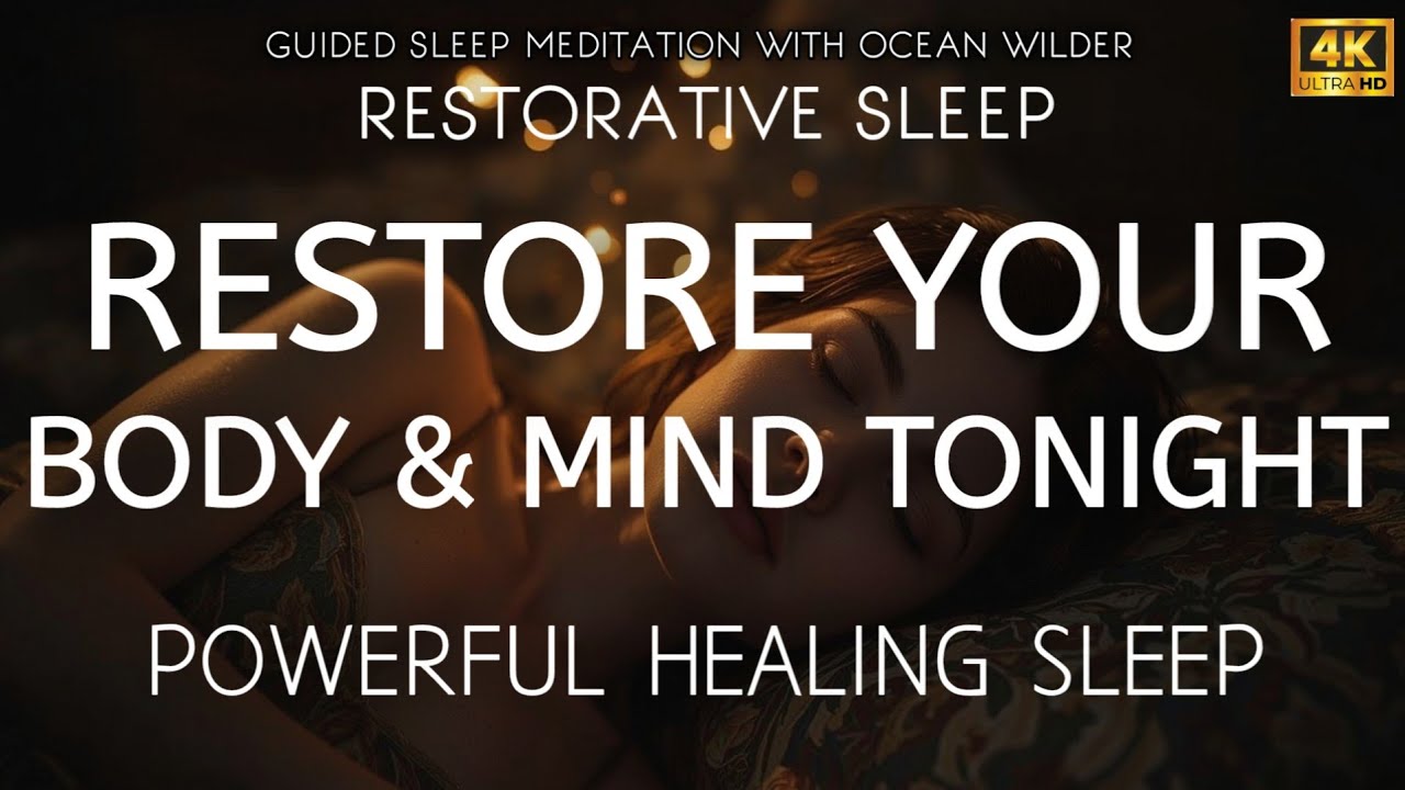 😴 Restore Your Body & Mind While You Sleep | Powerful Healing Meditation