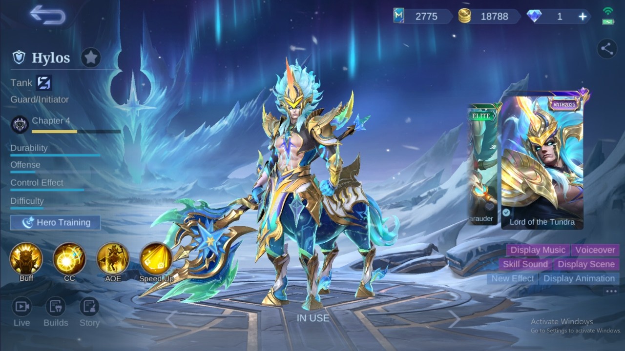 Mobile Legends Hylos | Mythic Immortal