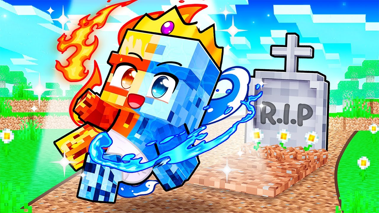REBORN as the ELEMENTAL KING in Minecraft!