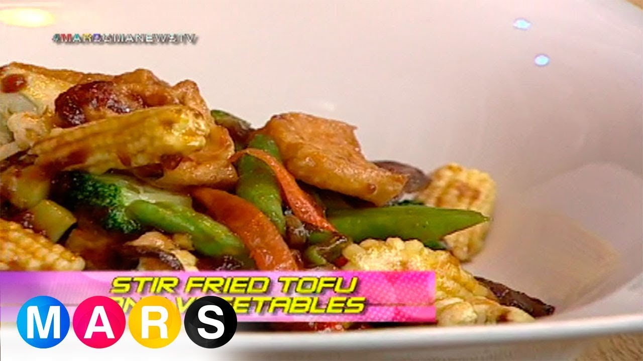 Mars Masarap: Stir-fried tofu and vegetables by Terry Gian