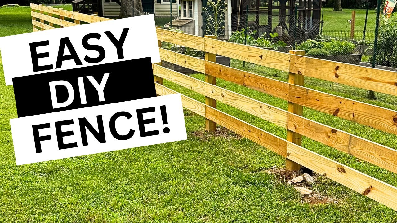 How to Build a Fence for Beginners