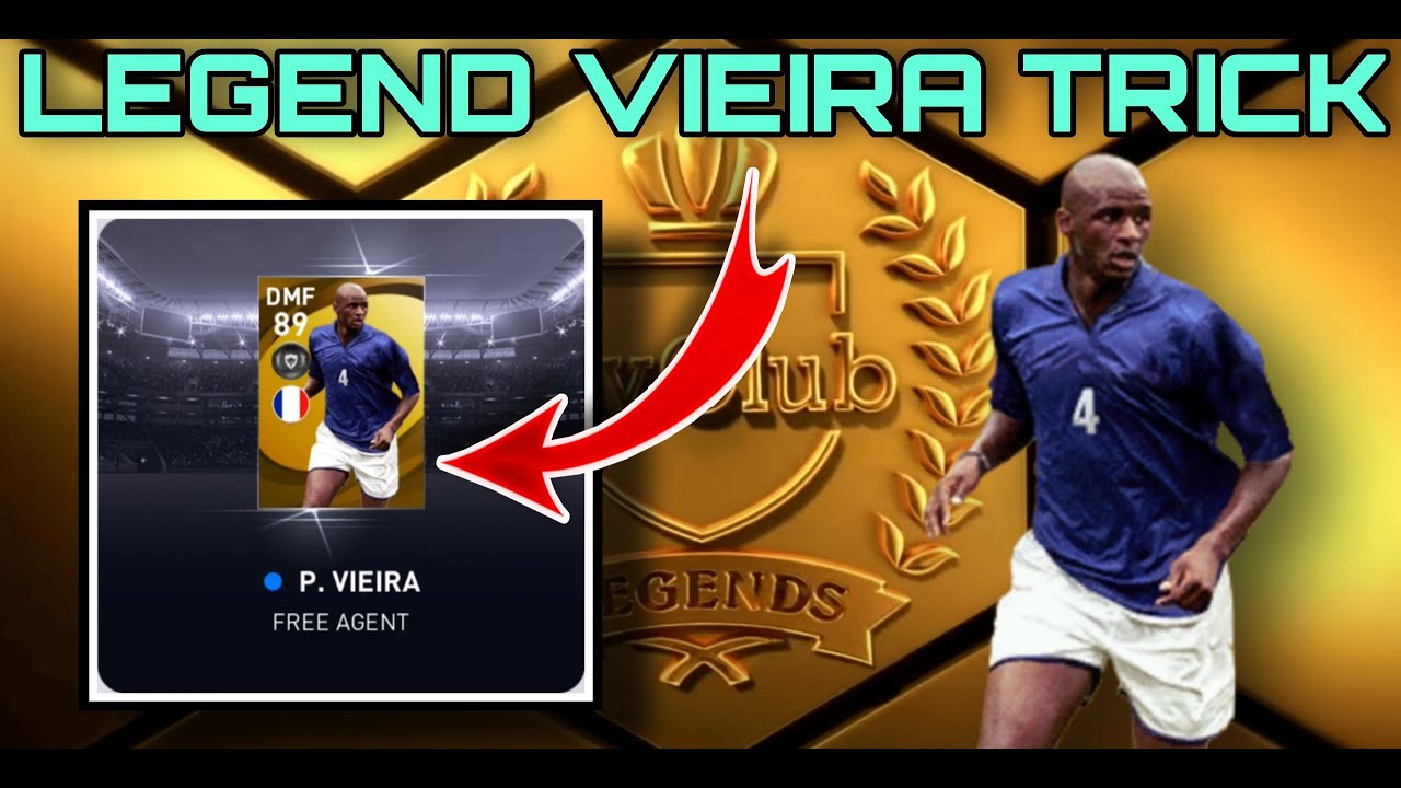 Legend Vieira Trick | How to get Legend Vieira in pesmobile | how to get legend | Legend trick 🔥