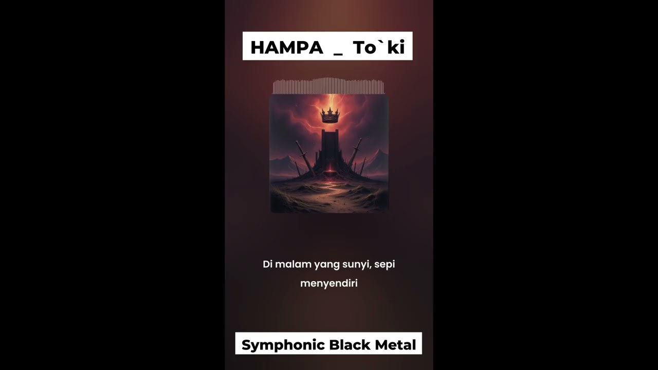 Hampa   To`ki  /  COVER AI Symphonic Black Metal  #cover #coversong #music