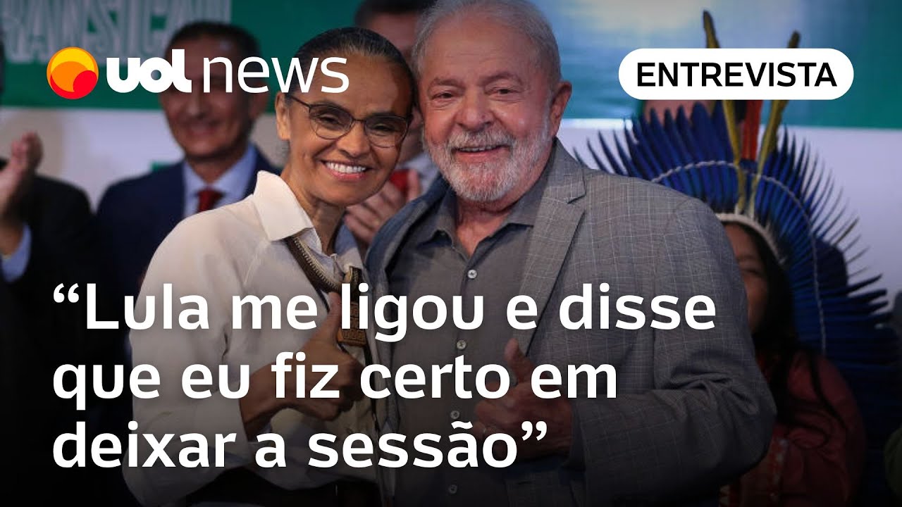 Lula liga para Marina após ataque no Senado: 'Ele disse que ficou melhor após eu deixar sessão'
