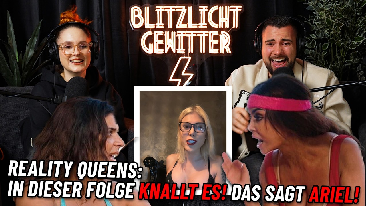 REALITY QUEENS Eskalation: Ariel über „Partyabend“, Set-Schubserei & Hygiene-Gate!