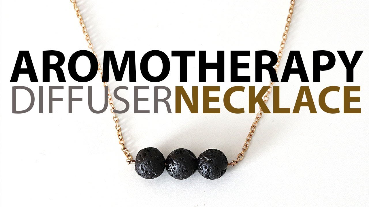 DIY| Essential Oil Diffuser Aromatherapy Necklace