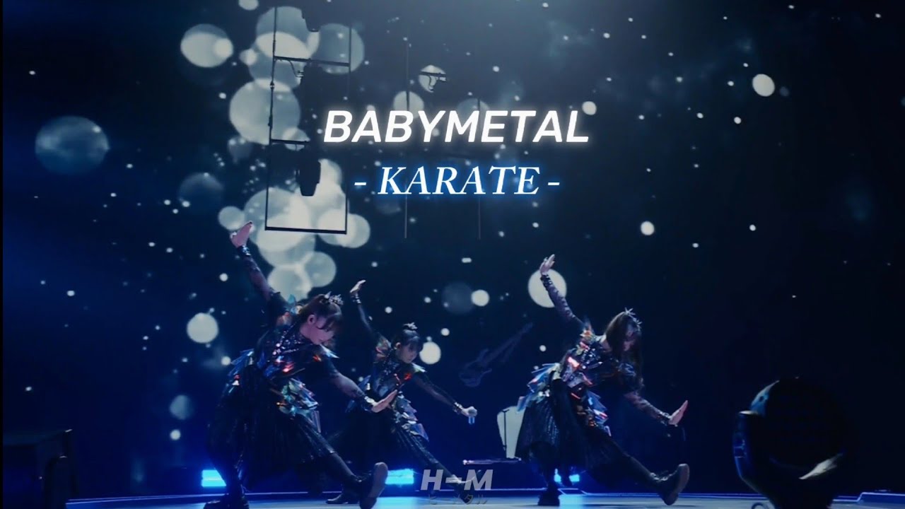 BABYMETAL - KARATE feat. METALVERSE | Live Compilation