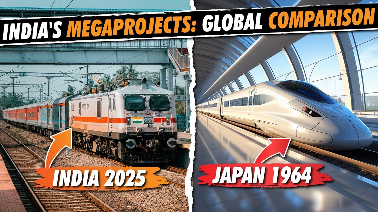 🇮🇳 Where indian Megaprojects stand in world #INDIA