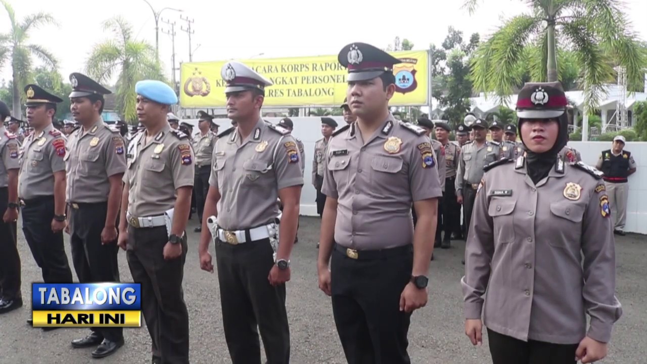 54 Anggota Polres Tabalong Naik Pangkat
