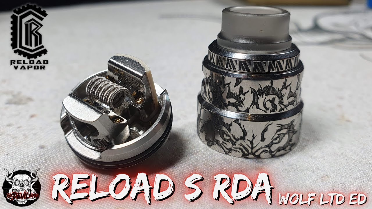Обзор и сборка атомайзера RELOAD VAPOR S RDA - WOLF LTD ED (1 из 5)