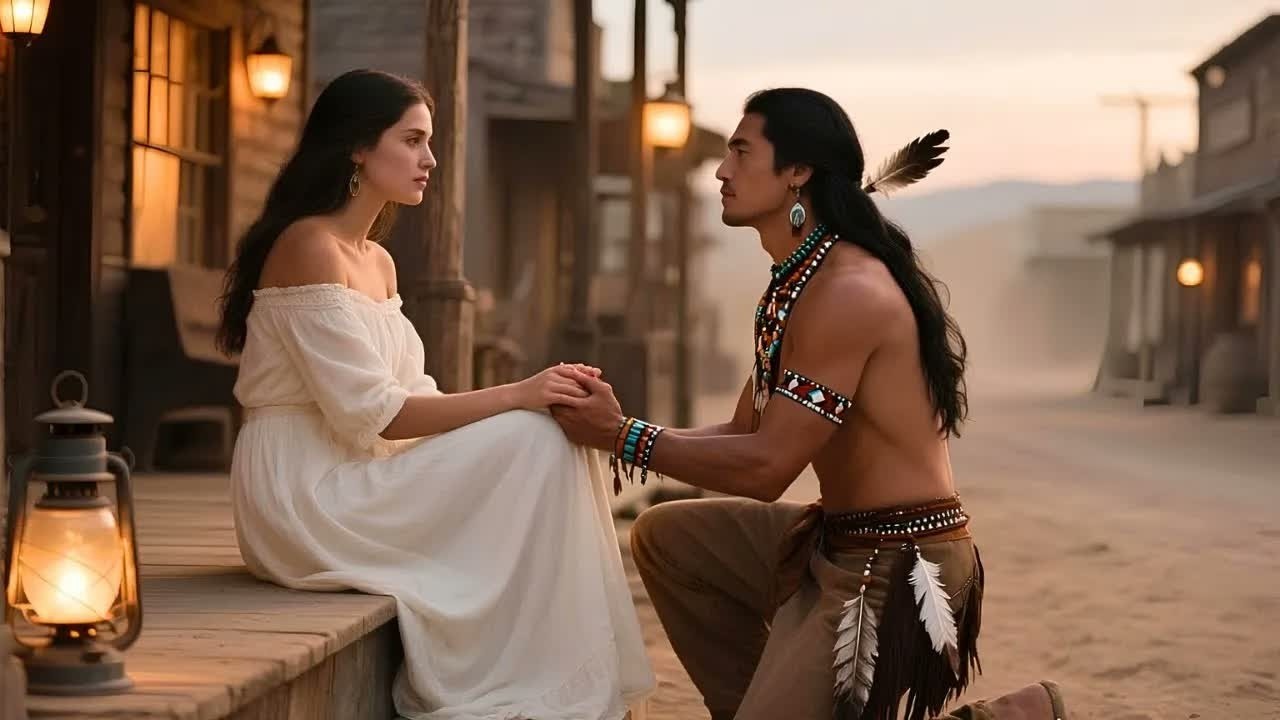 Mit 18 weinte sie in ihrer Hochzeitsnacht bis ihr Apache Ehemann ihr zeigte was Liebe bedeutet