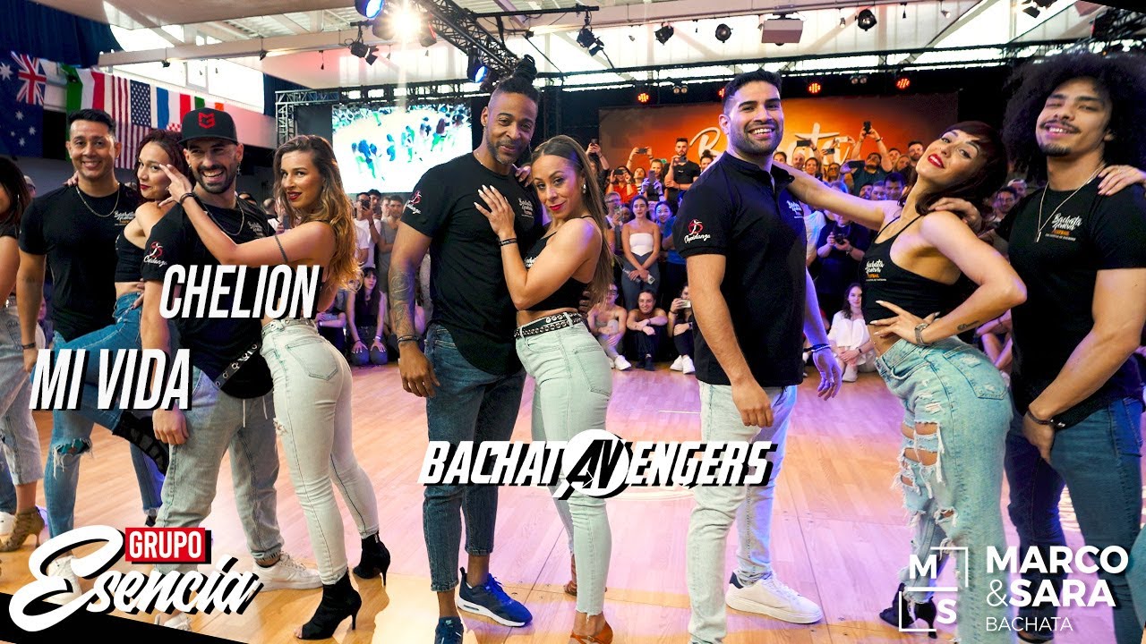 MI VIDA - CHELION / GRUPO ESENCIA -MARCO Y SARA  BAILANDO EN  BACHATA GENEVA FESTIVAL 2024