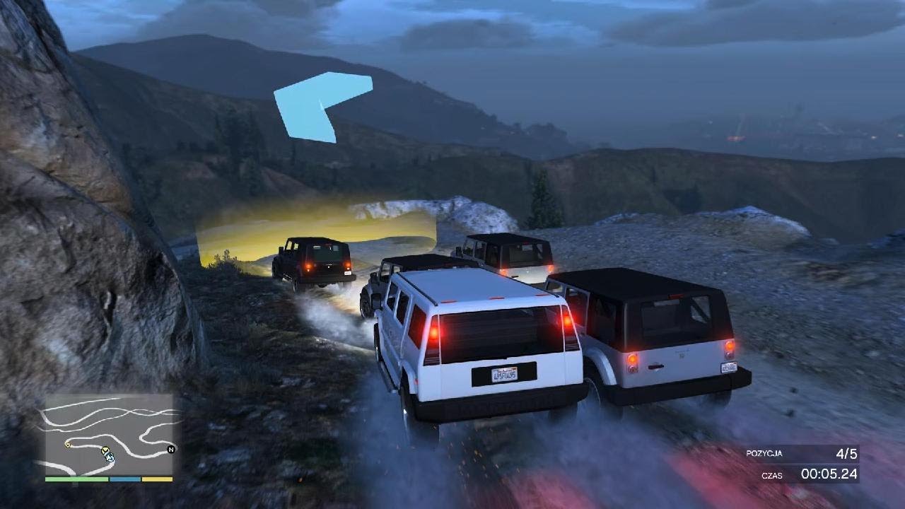 Grand Theft Auto V Wyścigi  cz.2