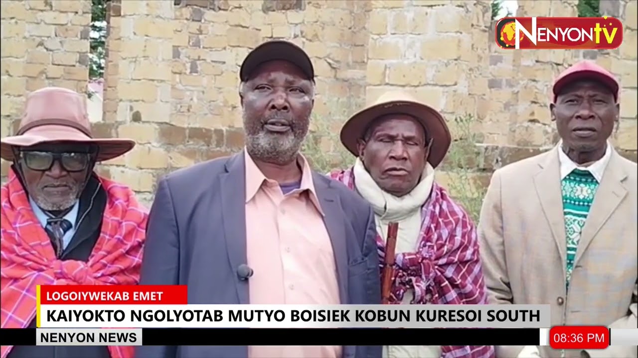 KURESOI SOUTH ELDERS HONOUR NGENO, HAIL HIS LEADERSHIP LEGACY-