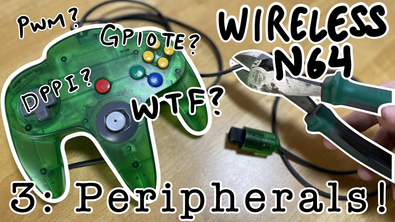 [Wireless N64] Ep3: Peripherals!