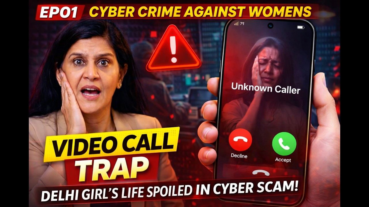 EP01:Ek Video Call Aur Shuru Ho Gayi Blackmail| Instagram Sextortion Case |Cyber Crime Against Women