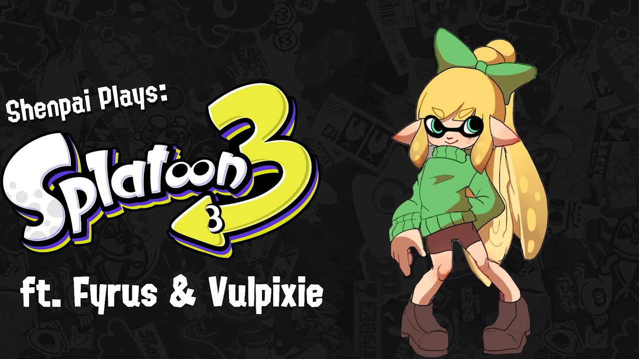 FUNNY SQUID GAME w/ Fyrus and Vulpixie | Splatoon 3