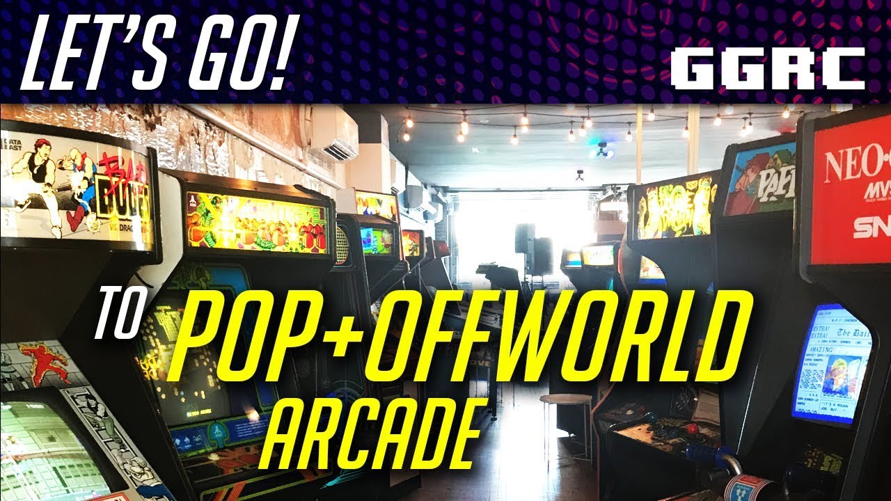 Let's Go to POP + OFFWORLD Arcade in Detroit!