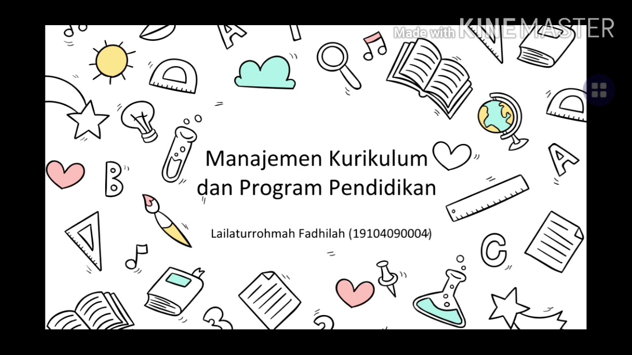 Manajemen Kurikulum dan Program Pendidikan