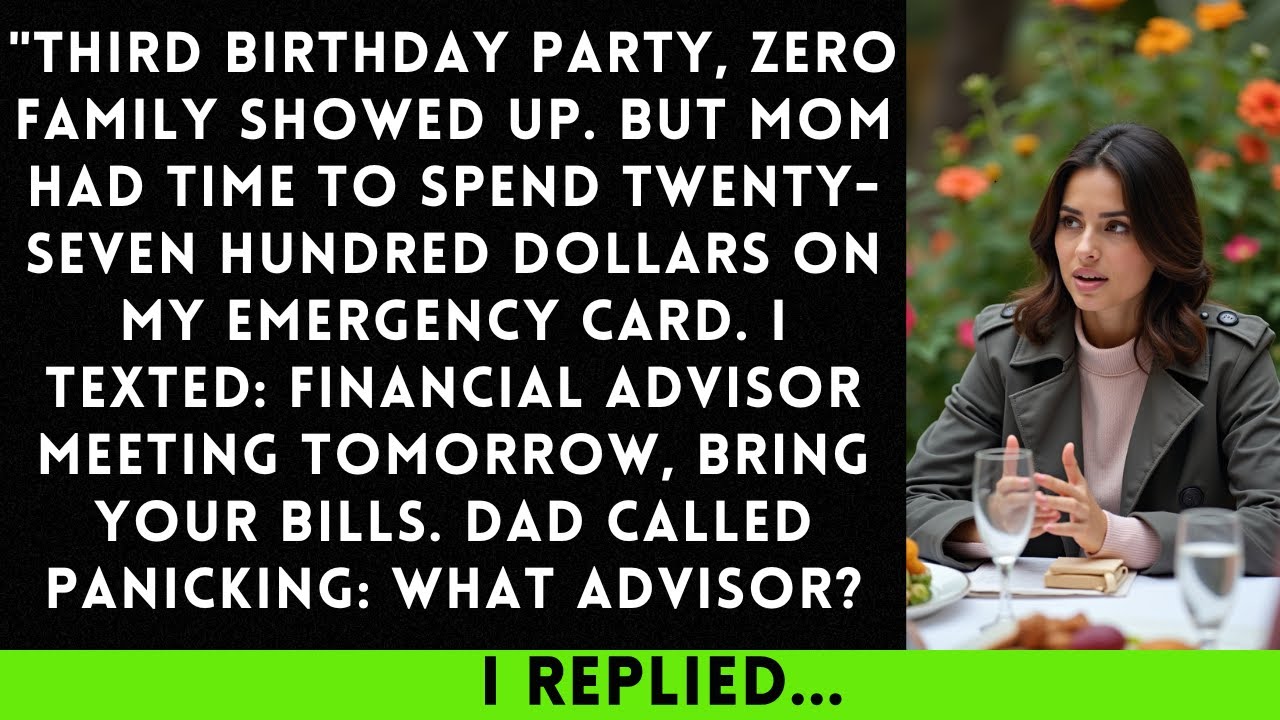Family Bailed On My Son Again. Then They Found Out Who Really Pays Their Bills...