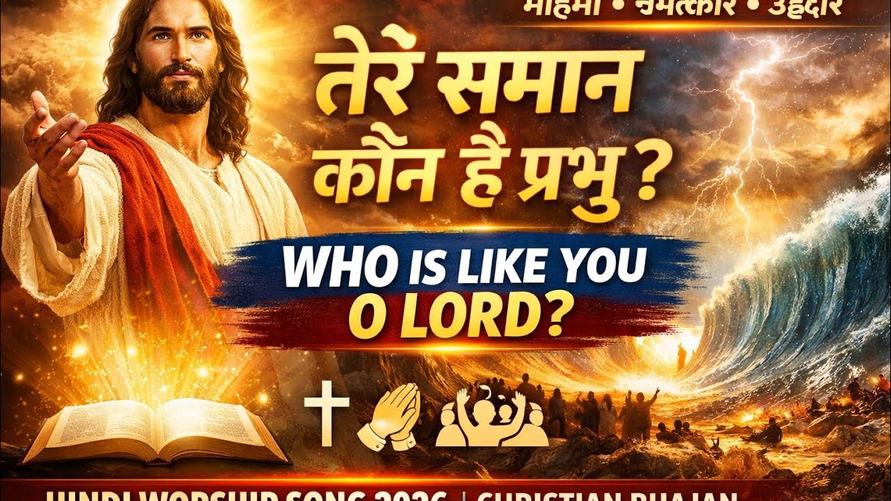 तेरे समान कौन है प्रभु | Who Is Like You O Lord | Hindi Worship Song 2026 | Christian Bhajan