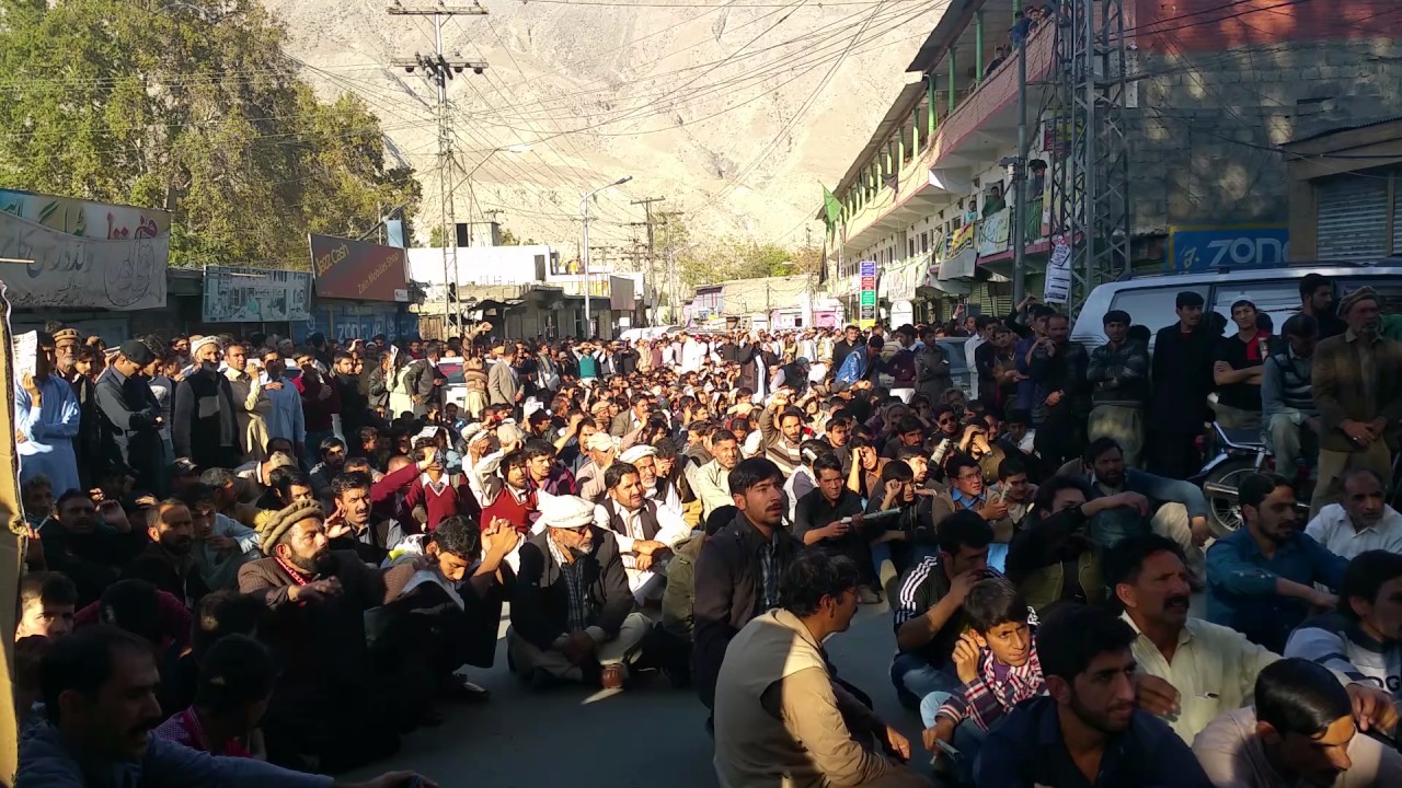 MWM protest against gb govt decision and illegal use of achedule 4 and national action plan(2)