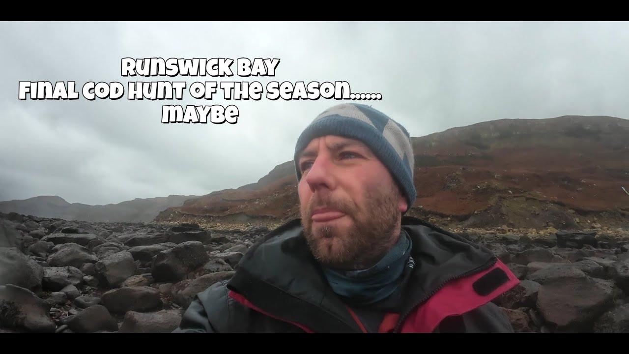 1 last attempt for cod. Sea fishing, shore fishing Runswick Bay. Will I end on another bad session?
