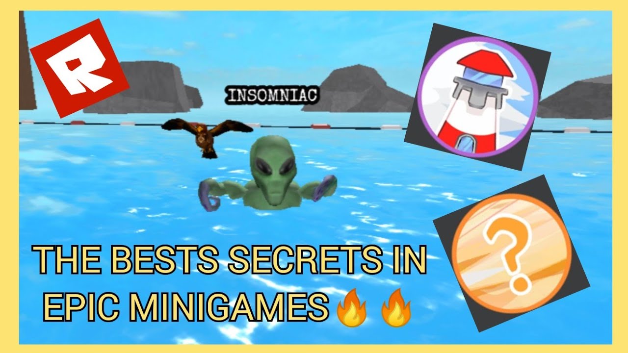 ♥️Топ Самых Лучших Секретов В EPIC MINIGAMES!🔥(Top Bests Secrets In EPIC MINIGAMES)🔥 [TUTORIAL]♥️