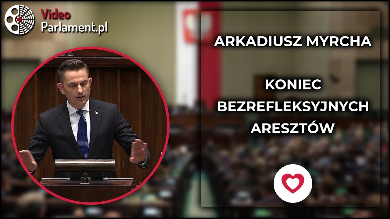 Arkadiusz Myrcha - Weto prezydenta to czysta polityka