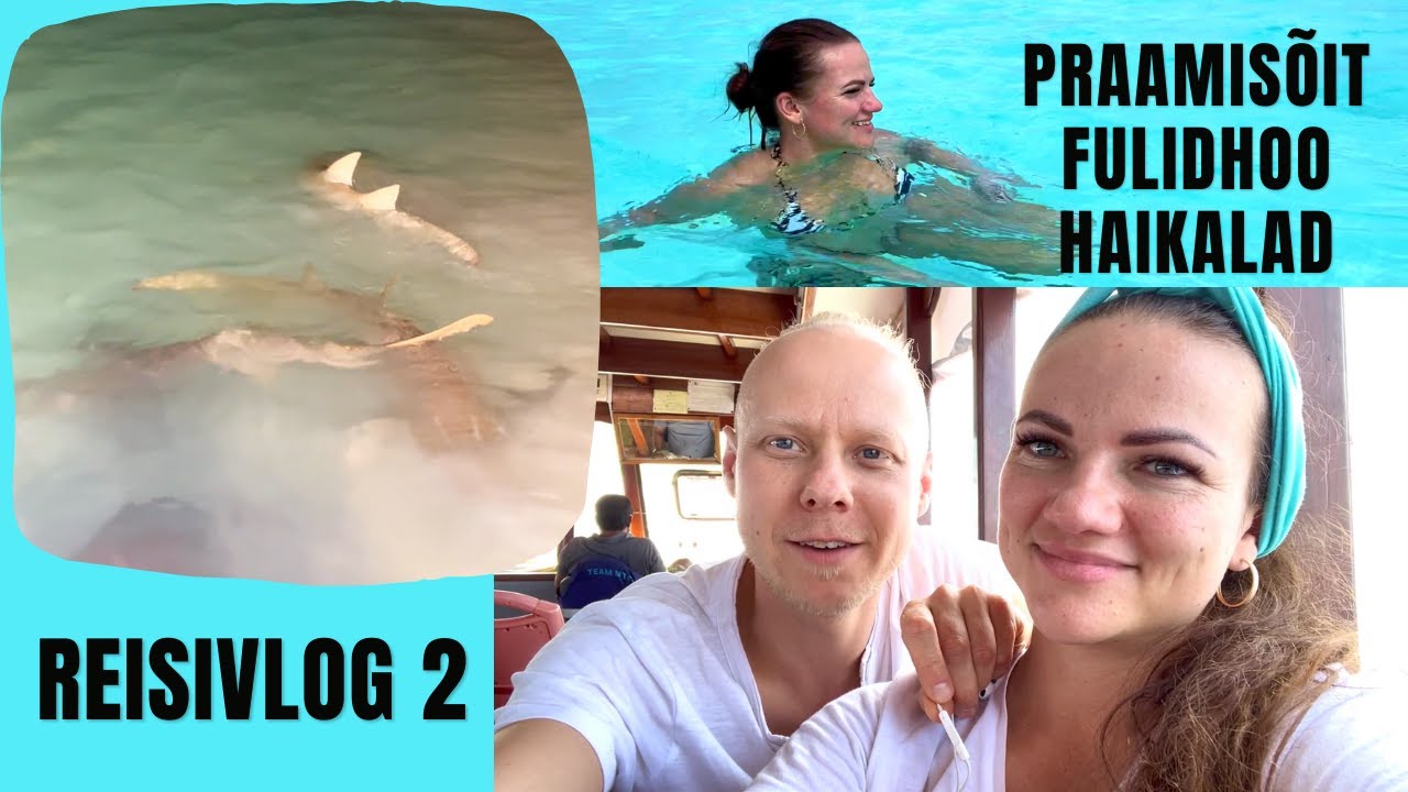 Reisivlog 2 - Maldiivid - Praamis&otilde;it, kohalik saar ja haid rannal