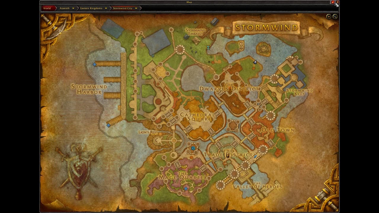 Vashj'ir Portal Location in Stormwind City (How to get to Vashj'ir from Stormwind City)