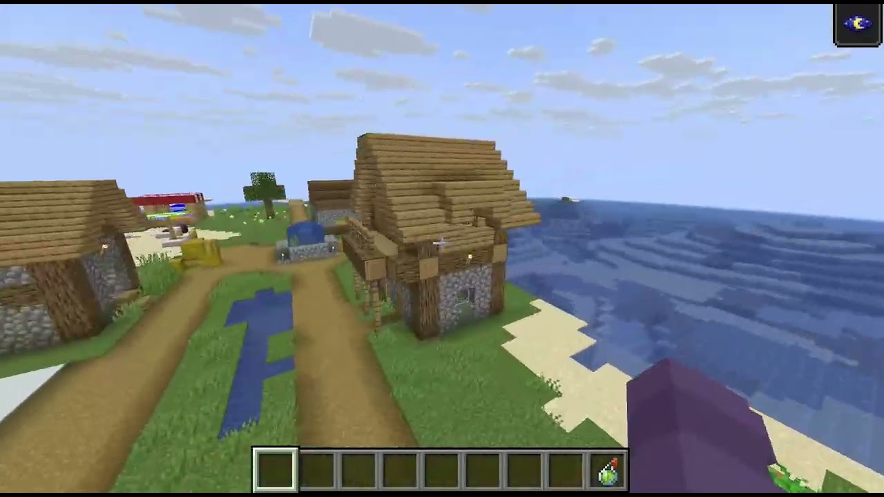 MOJA WIOSKA W MINECRAFT!!!!!