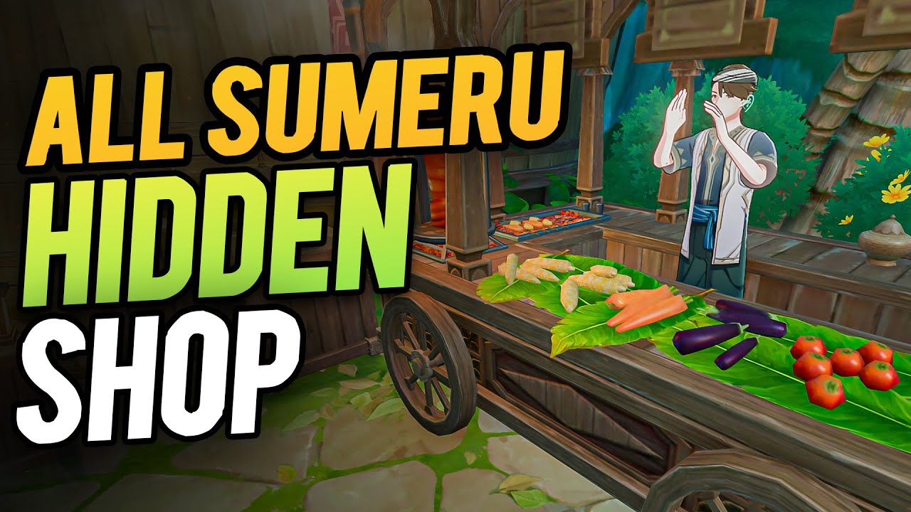 All 12 Sumeru Hidden Shop Location