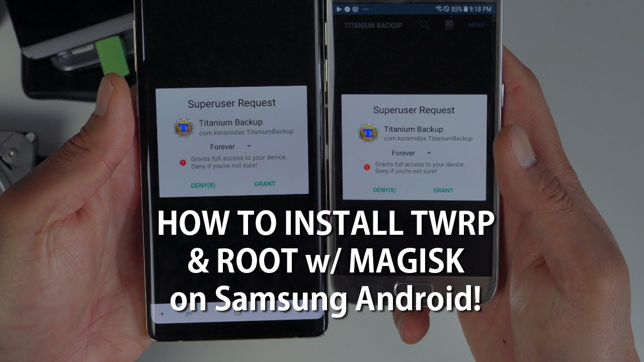 Как установить TWRP и получить root-права с помощью Magisk на Samsung Android! [УНИВЕРСАЛЬНЫЙ МЕТ...