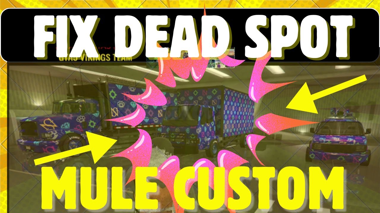 💥🚨FIX DEAD SPOT MULE CUSTOM🚨
