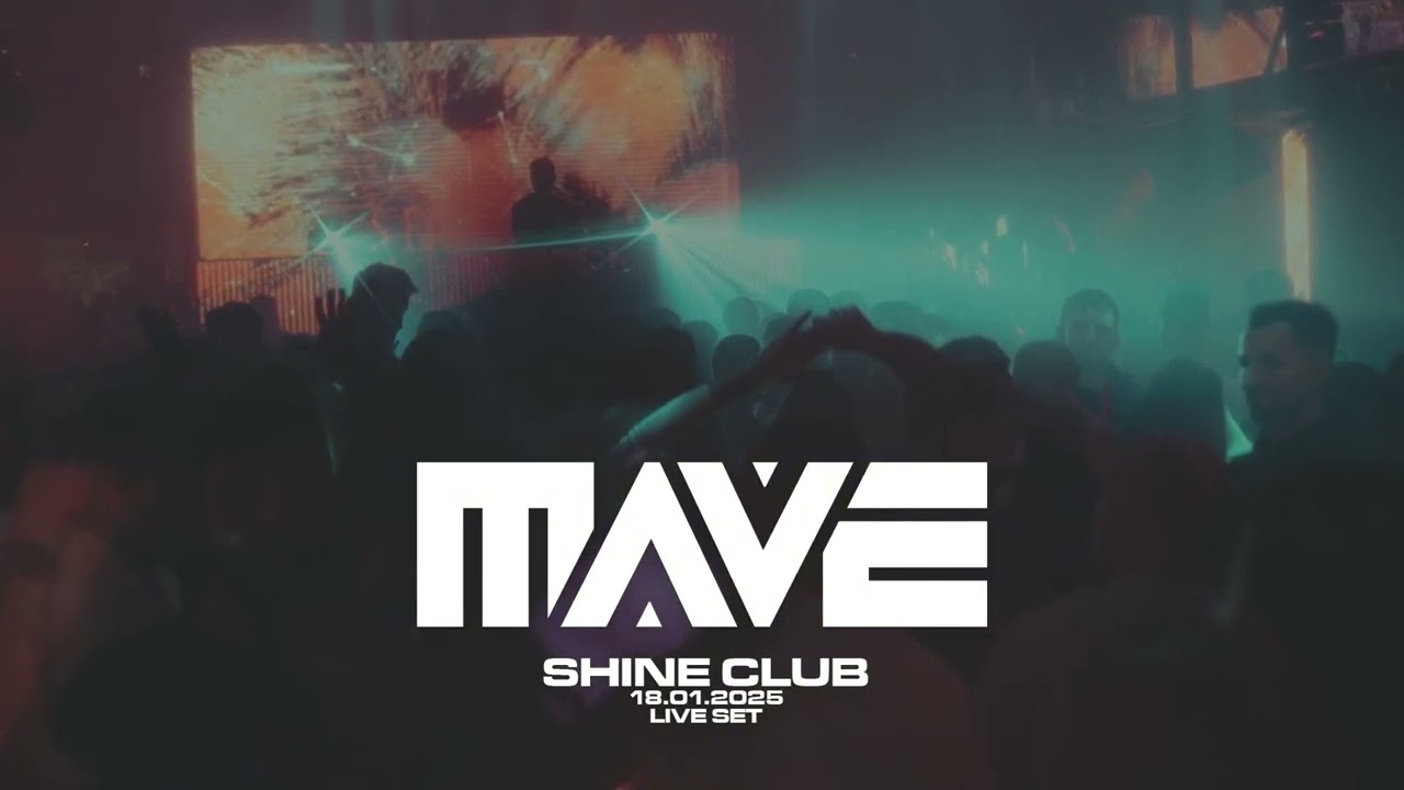 MAVE. live at Shine Club, Kraków (18.01.2025)