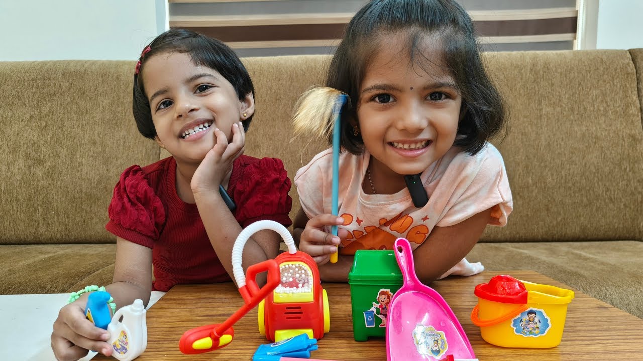 Satisfying with Unboxing & Review Miniature Cleaning Toys | Kids Playtime
