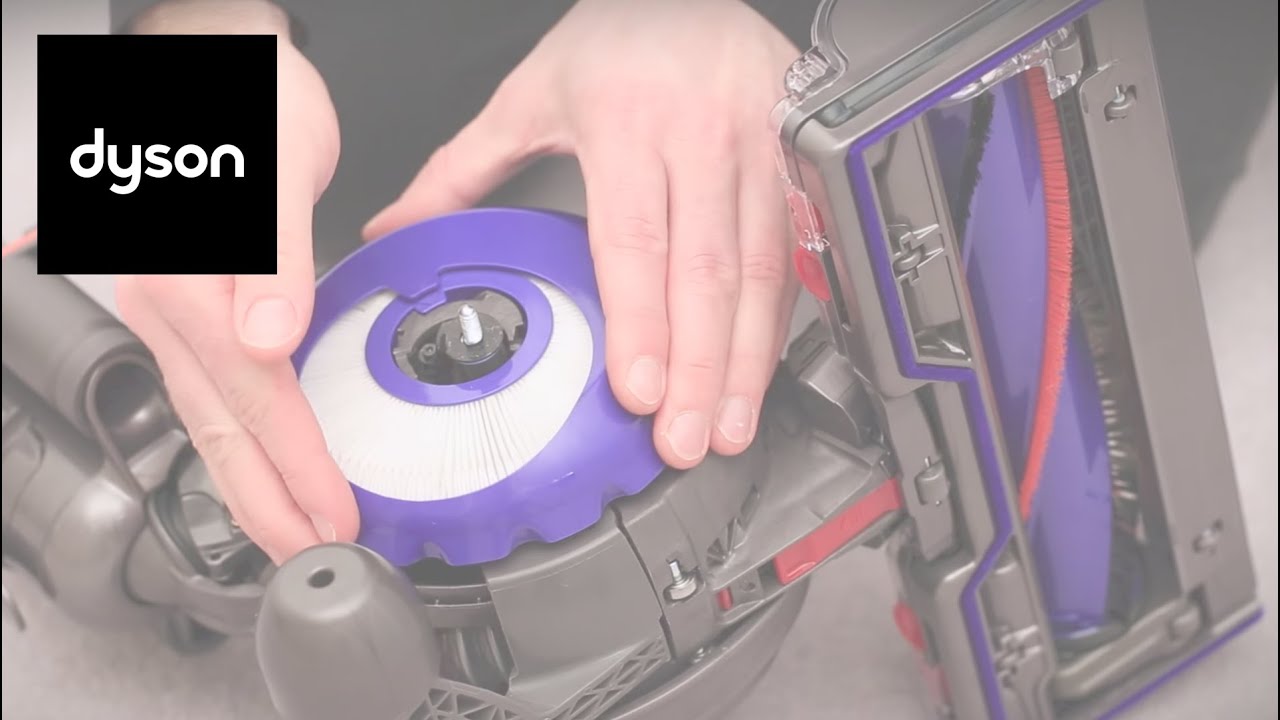 Как промыть фильтры пылесоса Dyson Small Ball™