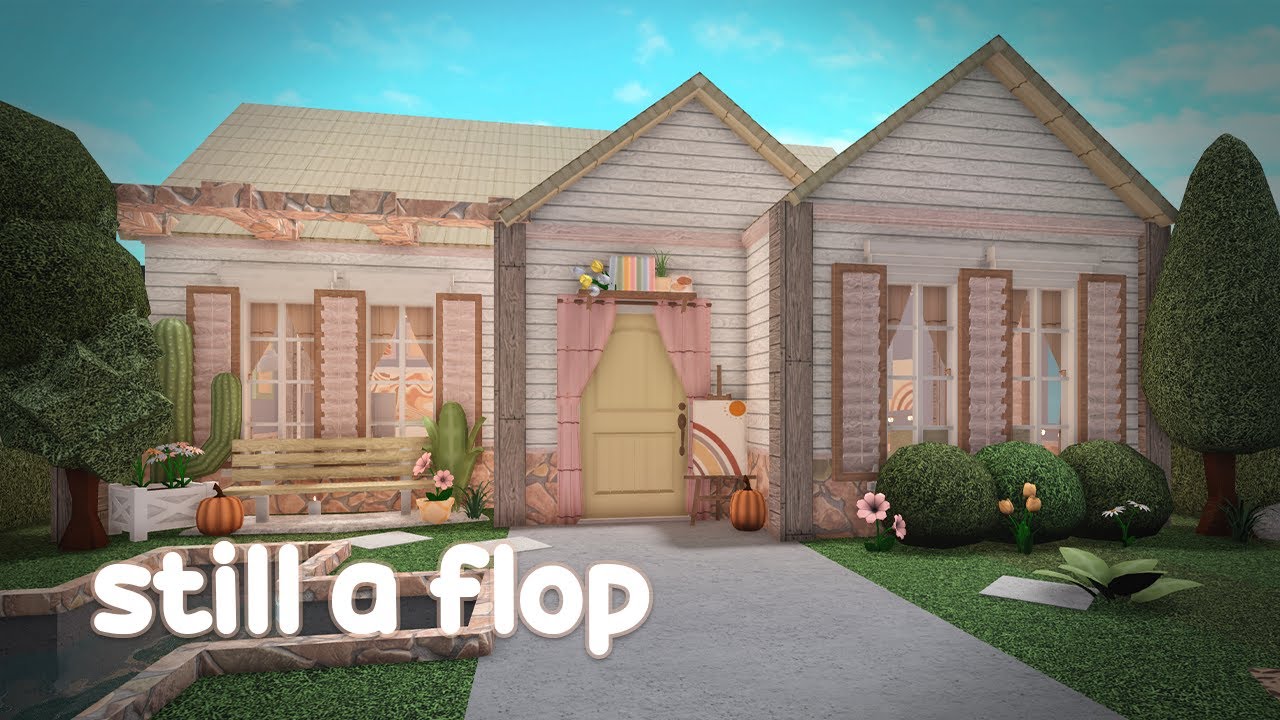 renovating my flop house in bloxburg (it didn't work)