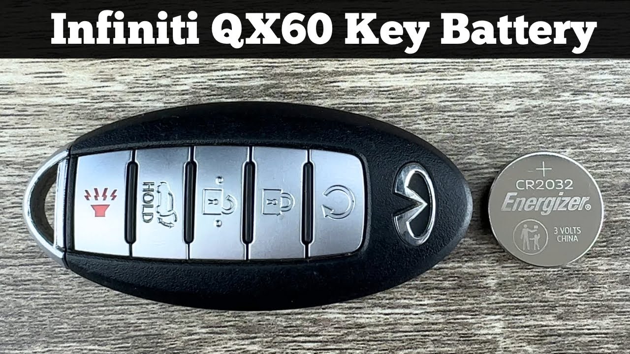 2014 - 2019 INFINITI QX60 Remote Key Fob Battery Replacement - How To DIY Change Replace Batteries