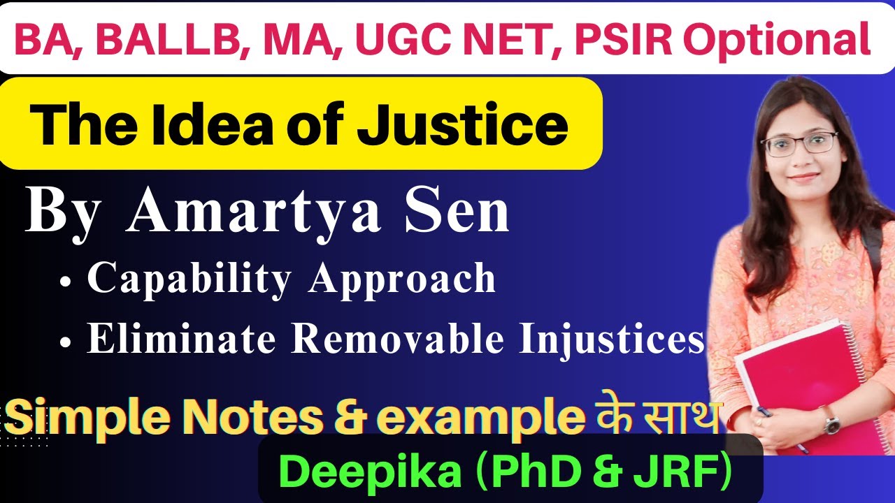 Amartya Sen's Idea of Justice