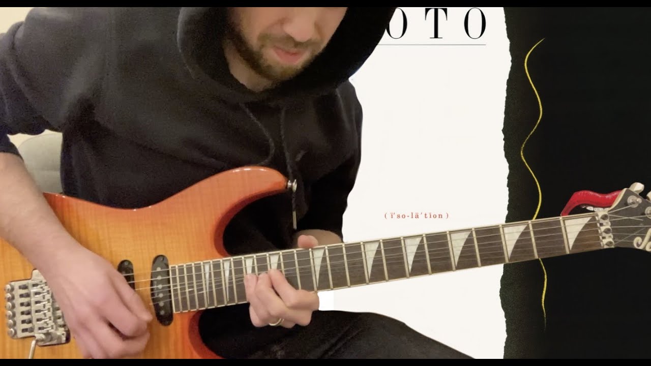 TOTO - Isolation (Guitar Cover)