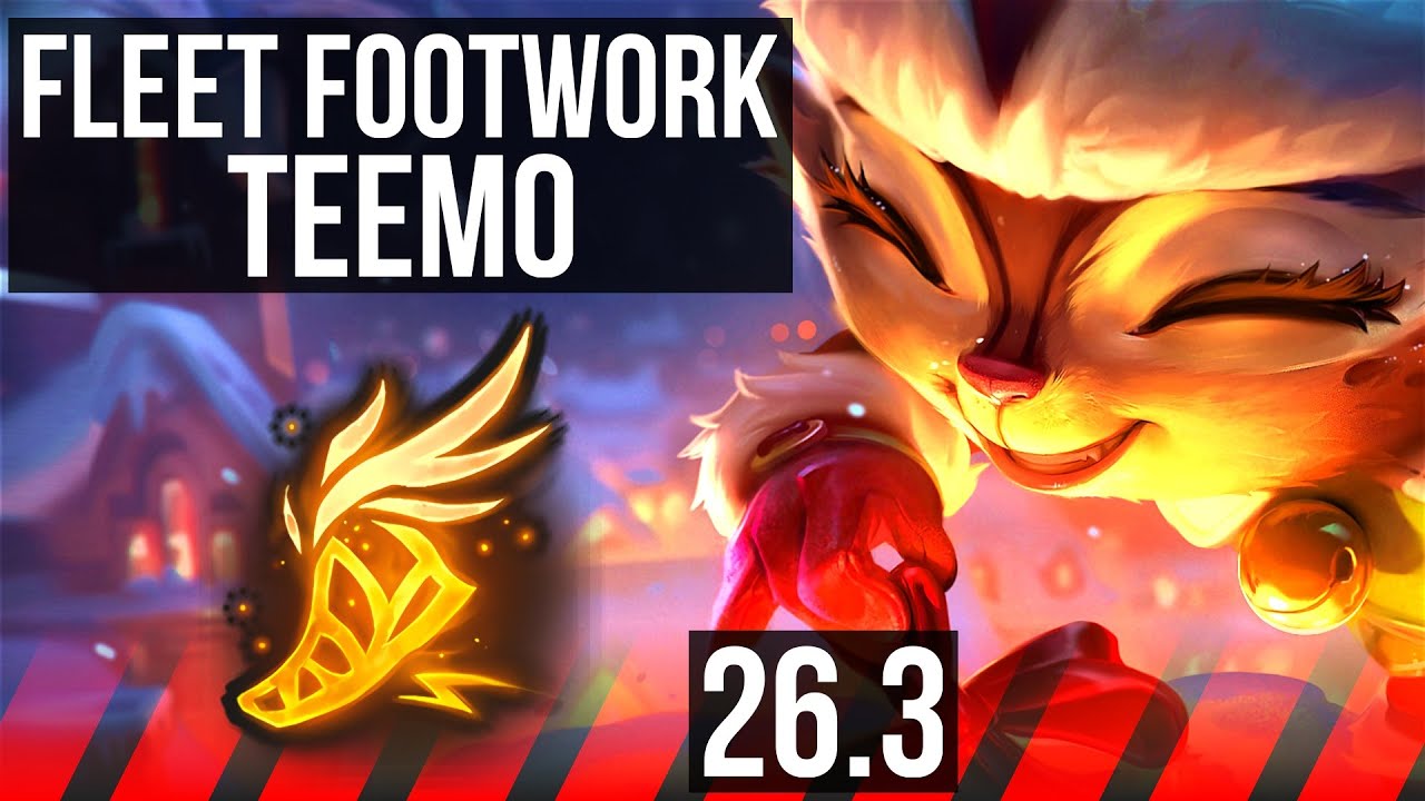 TEEMO vs VOLIBEAR (TOP) | Fleet Footwork | EUW Grandmaster | 26.3