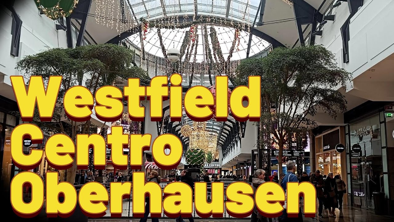 Westfield Centro Oberhausen in der Weihnachtszeit