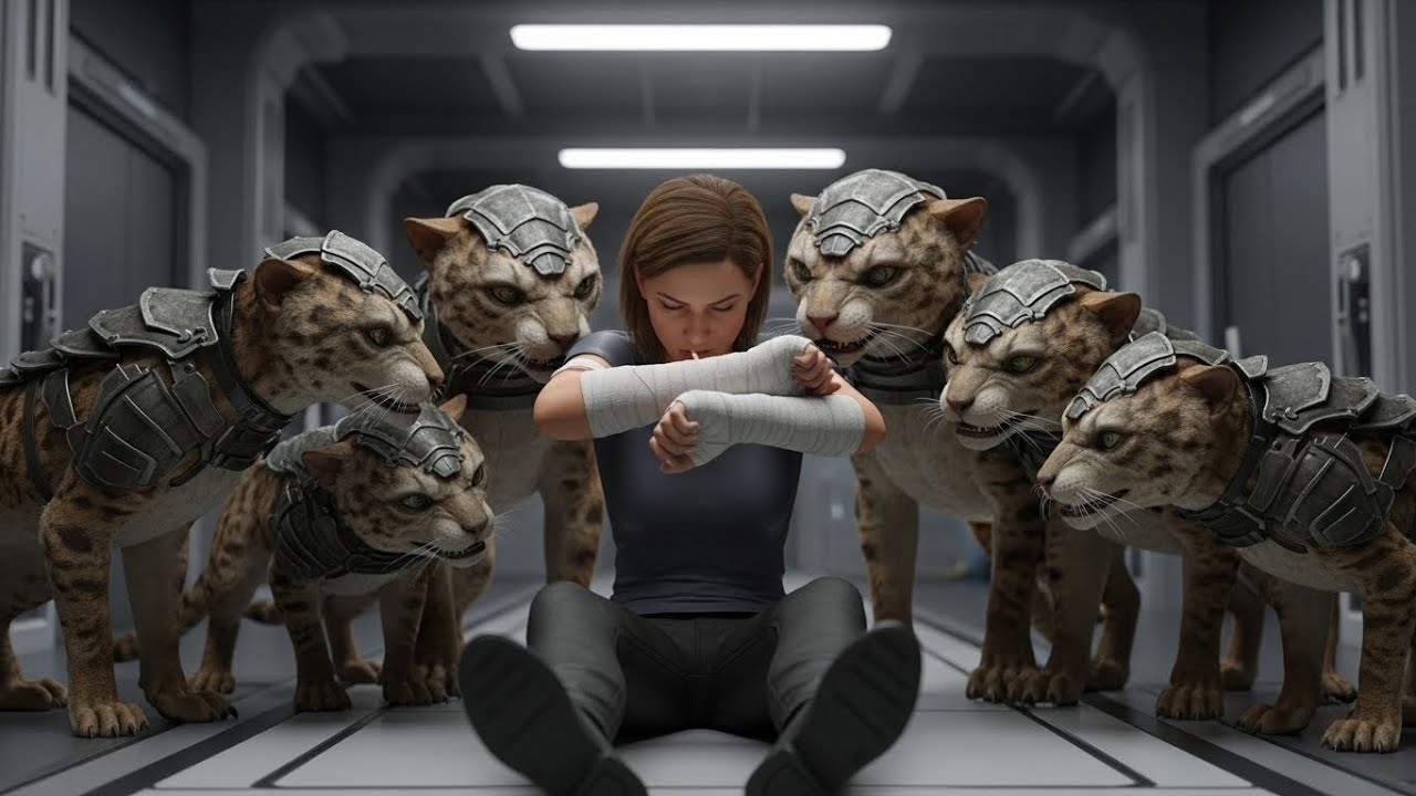 She Returned With Bandaged Arms — The Cubs Smelled Her Wrists, Furious