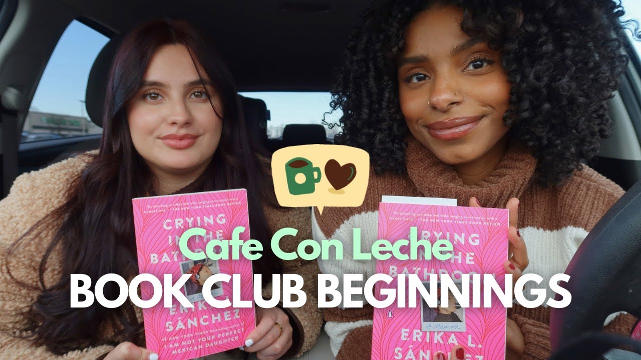 *NEW* BOOK CLUB — CAFE CON LECHE ☕️📖