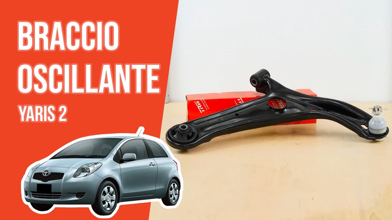 Sostituzione braccio oscillante Yaris 2 🚗
