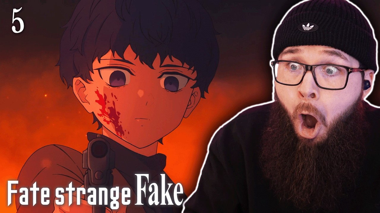 Holy Selfcest😭Fate/strange Fake Episode 5 Reaction