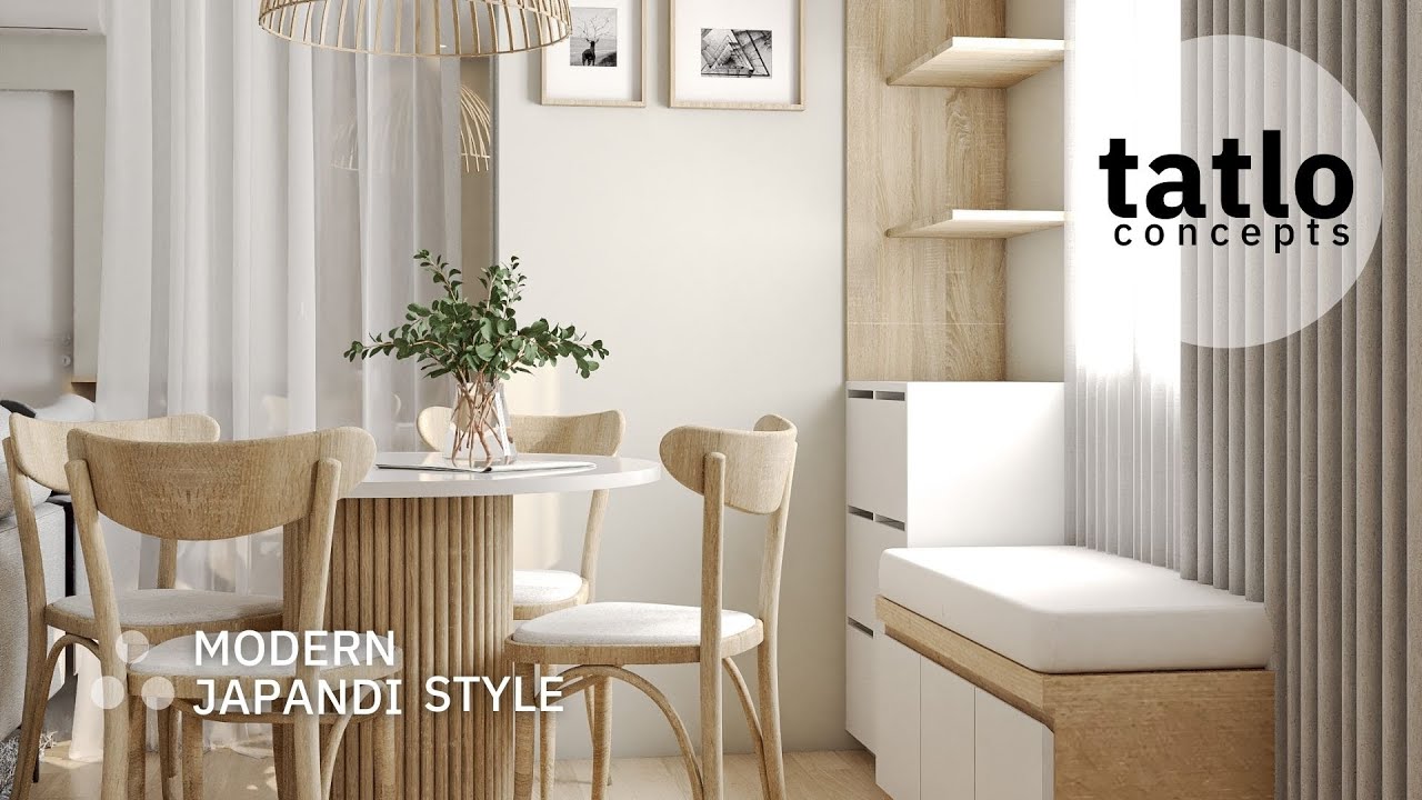 1BR Condo Renovation : Modern Japandi Style | Brixton Place PASIG: DMCI Homes